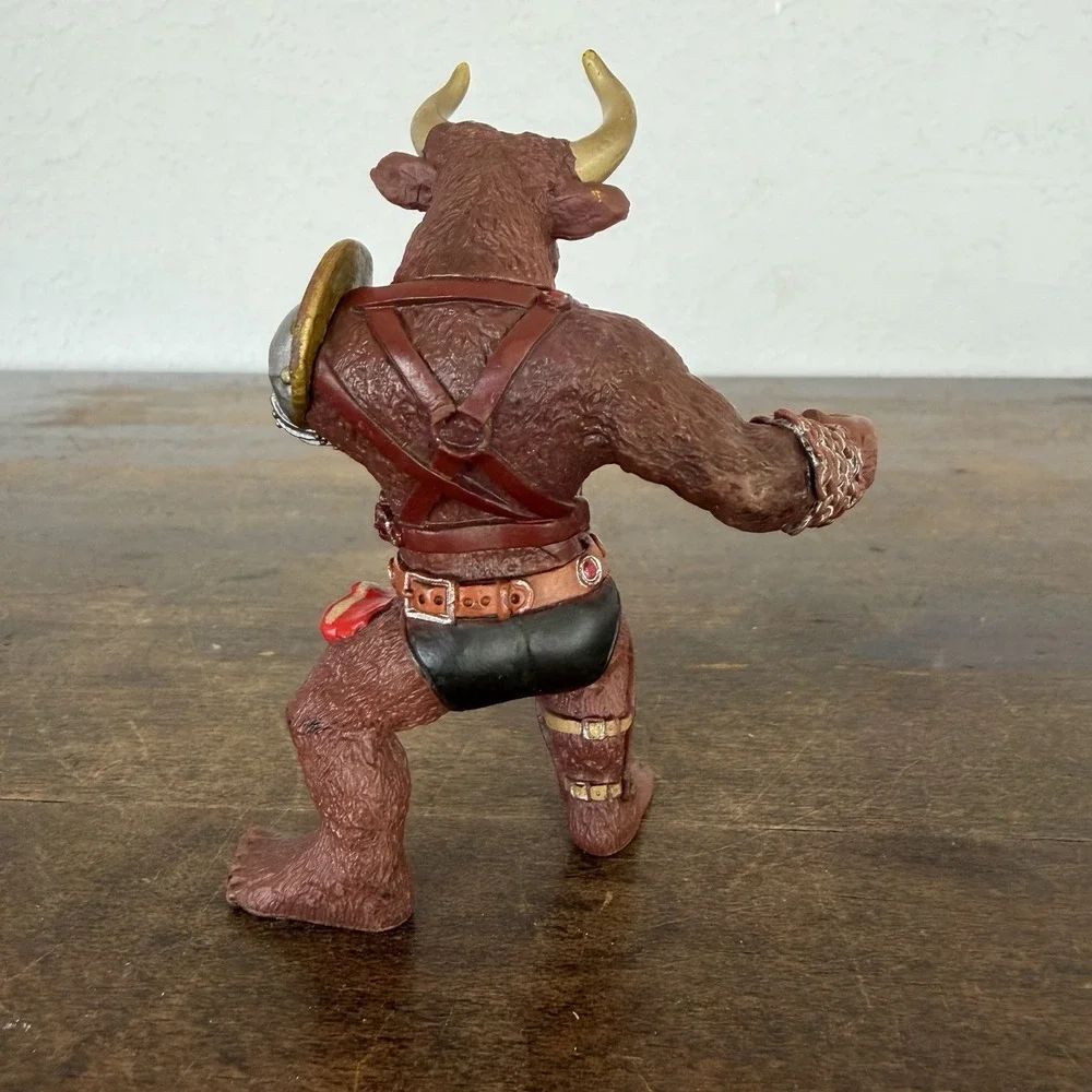 Papo 2006 Minotaur Warrior Figure Mythical Fantasy‎ Bull Knight Toy